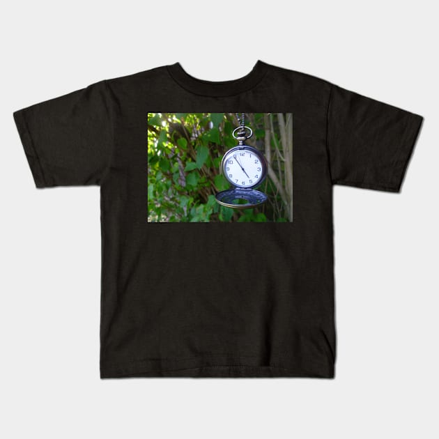 Pocket watch Kids T-Shirt by princess-pirate